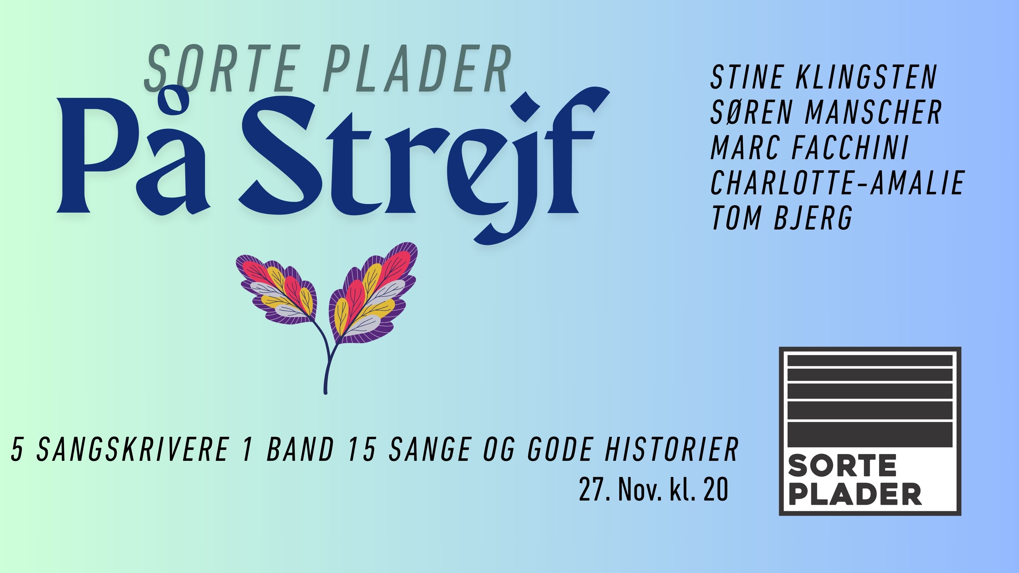 SORTE PLADER på strejf